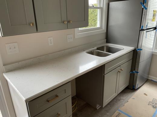 Stone countertop project by World Wide Stone