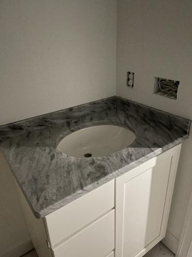 Stone countertop project by World Wide Stone