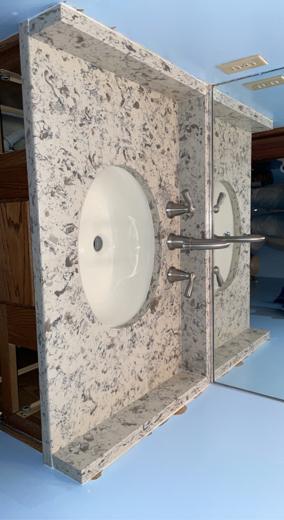 Stone countertop project by World Wide Stone