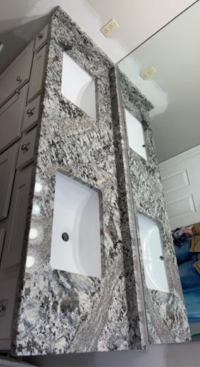 Stone countertop project by World Wide Stone