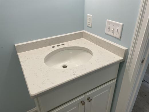 Stone countertop project by World Wide Stone