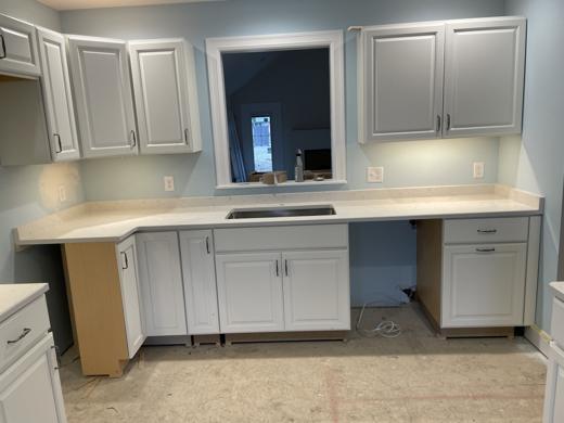 Stone countertop project by World Wide Stone