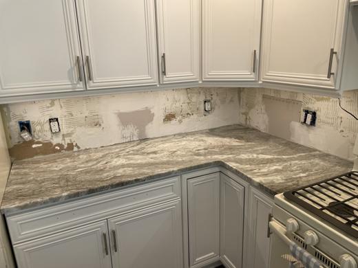 Stone countertop project by World Wide Stone