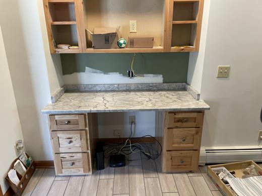 Stone countertop project by World Wide Stone