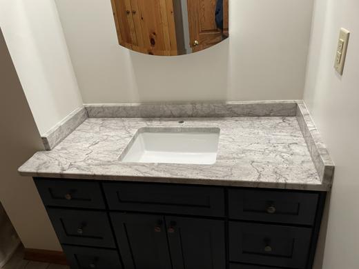 Stone countertop project by World Wide Stone