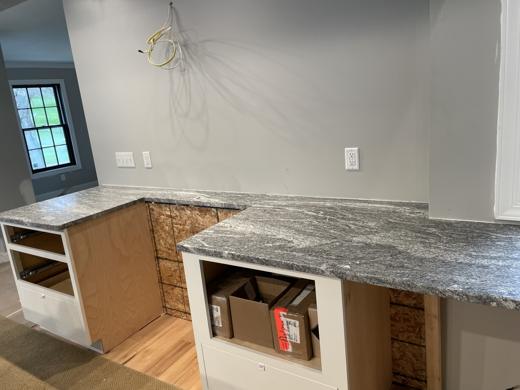 Stone countertop project by World Wide Stone