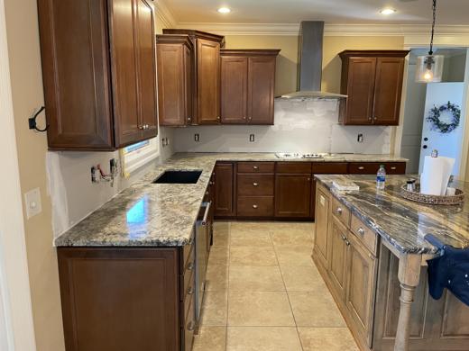 Stone countertop project by World Wide Stone