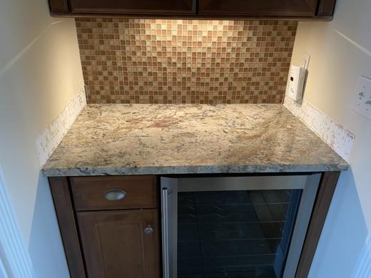Stone countertop project by World Wide Stone