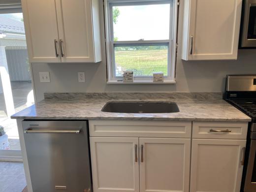 Stone countertop project by World Wide Stone