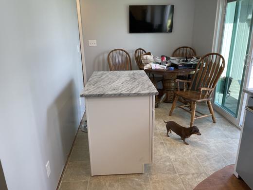 Stone countertop project by World Wide Stone