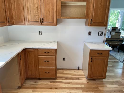 Stone countertop project by World Wide Stone
