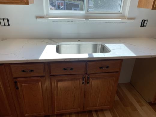 Stone countertop project by World Wide Stone