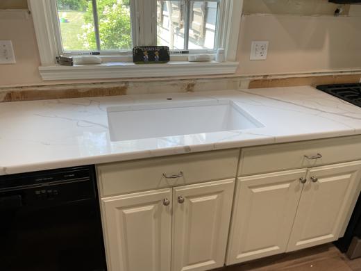 Stone countertop project by World Wide Stone
