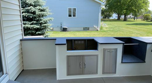 Stone countertop project by World Wide Stone