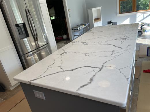 Stone countertop project by World Wide Stone