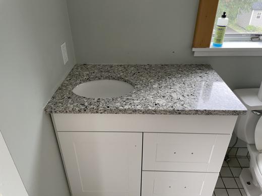 Stone countertop project by World Wide Stone
