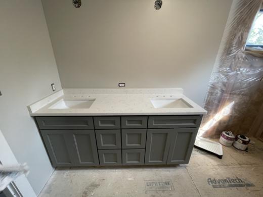 Stone countertop project by World Wide Stone