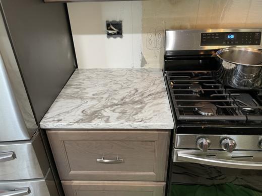 Stone countertop project by World Wide Stone