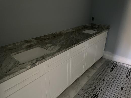 Stone countertop project by World Wide Stone