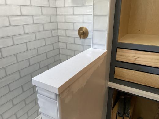 Stone countertop project by World Wide Stone
