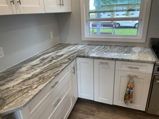 Stone countertop project by World Wide Stone