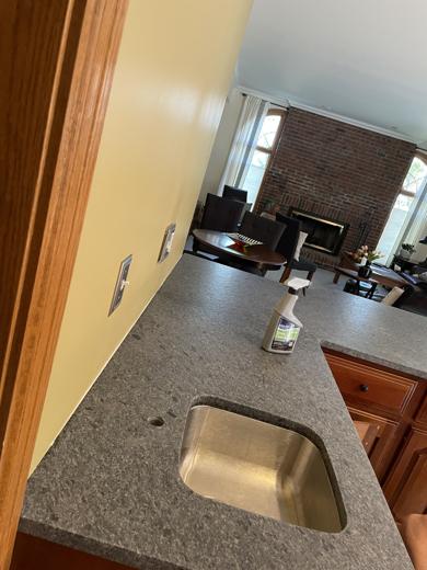 Stone countertop project by World Wide Stone