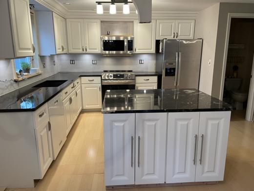 Stone countertop project by World Wide Stone