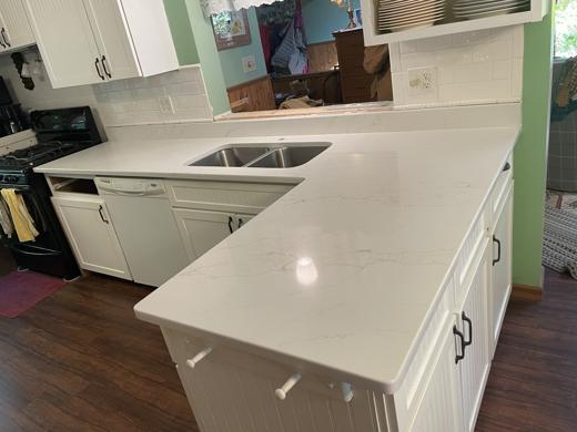 Stone countertop project by World Wide Stone