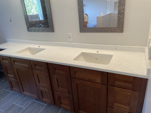 Stone countertop project by World Wide Stone