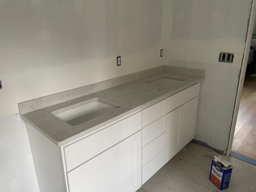 Stone countertop project by World Wide Stone
