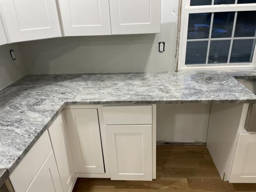 Stone countertop project by World Wide Stone