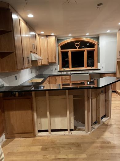 Stone countertop project by World Wide Stone